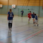 Einspielen der beiden Teams aus Bad Oeynhausen (vergrößerte Bildansicht wird geöffnet)