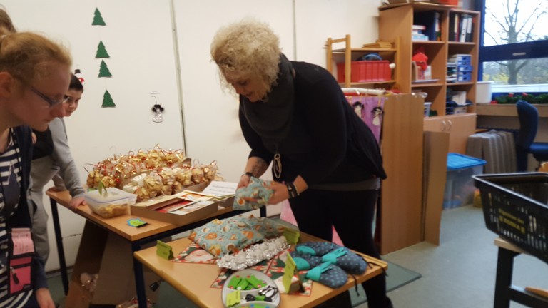 Weihnachtsmarktstand