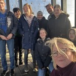 Die Sportgruppe am Sorpesee (vergrößerte Bildansicht wird geöffnet)