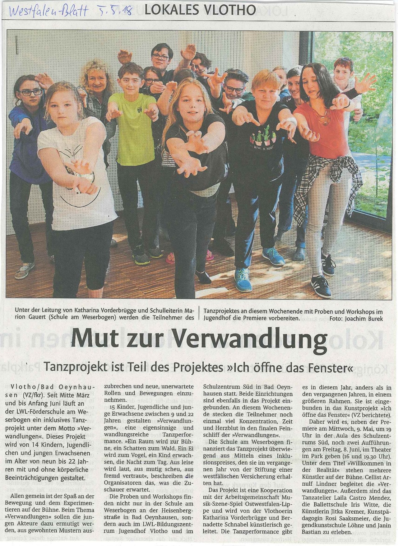 Mut zur Verwandlung