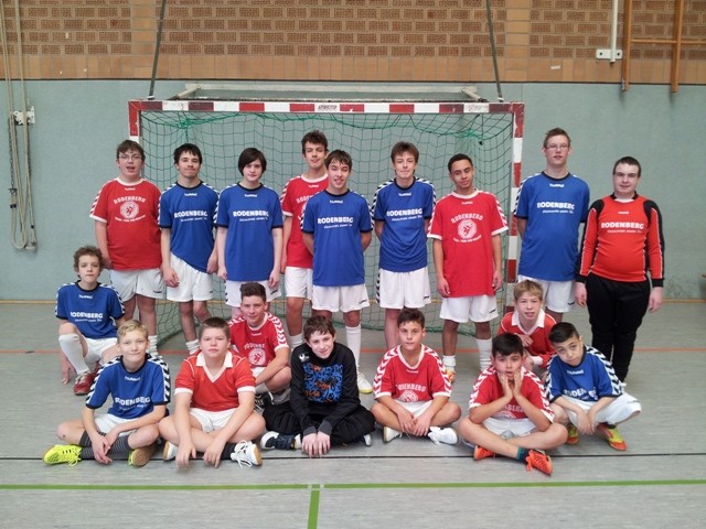 Die Mannschaft der Schule am Weserbogen