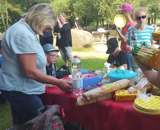 Picknick auf der Aqua Magica