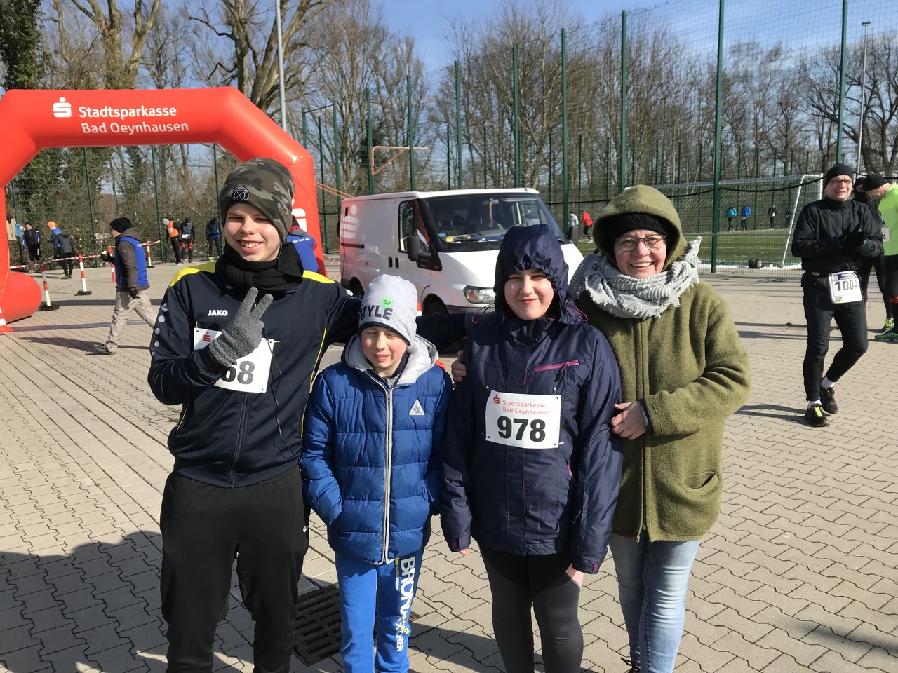 Läufer aus der Schule am Weserbogen