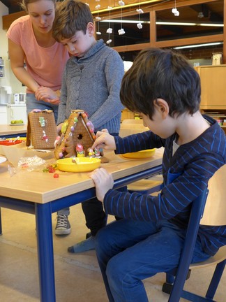 Cem und Mete bei der Arbeit
