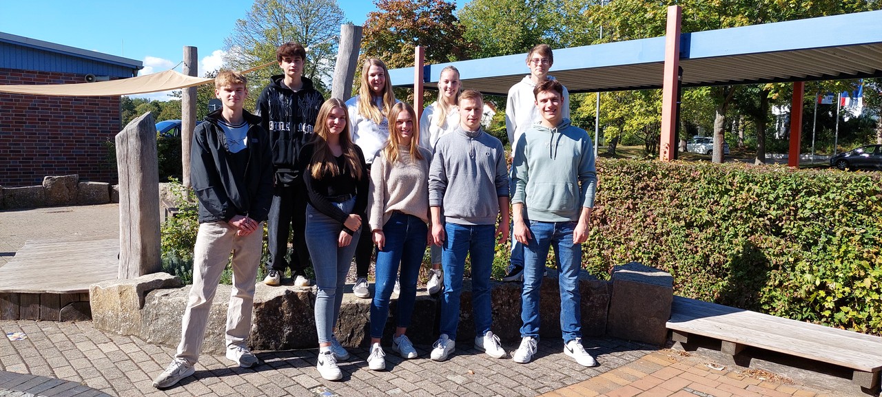 Die FSJ` ler und FSJ` lerinnen der Schule am Weserbogen