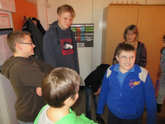 Lockerungsübungen für die Schauspieler
