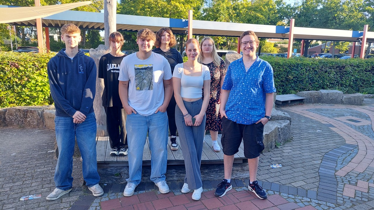 Die FSJ` ler und FSJ` lerinnen der Schule am Weserbogen