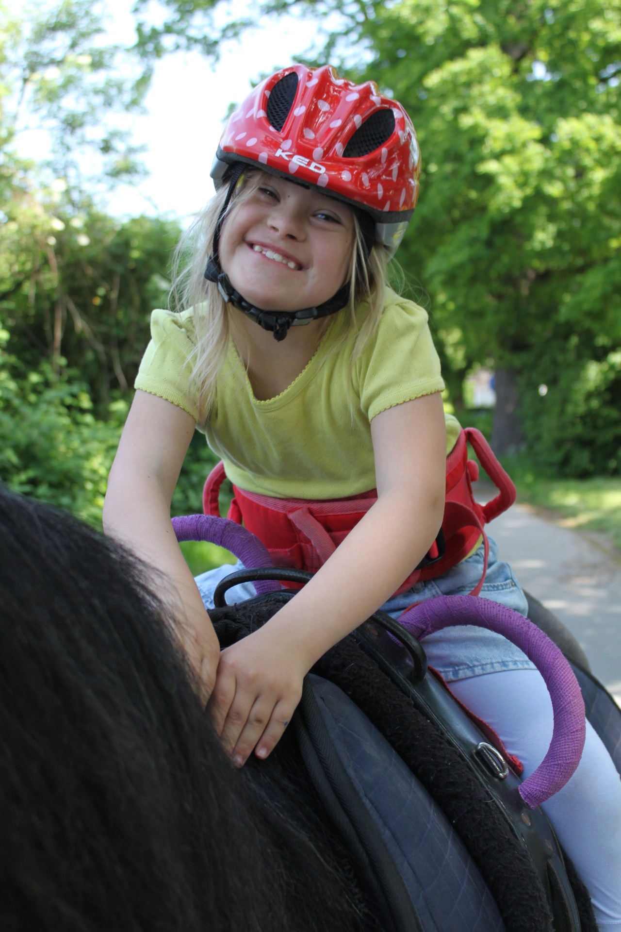 Spaß beim Reiten