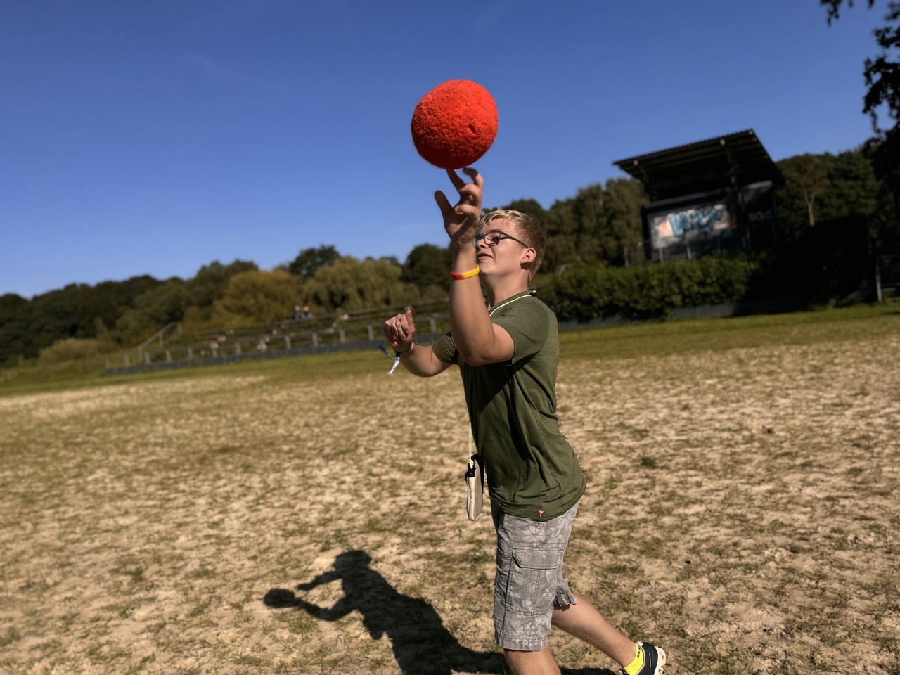 Ball spielen kam nicht zu kurz